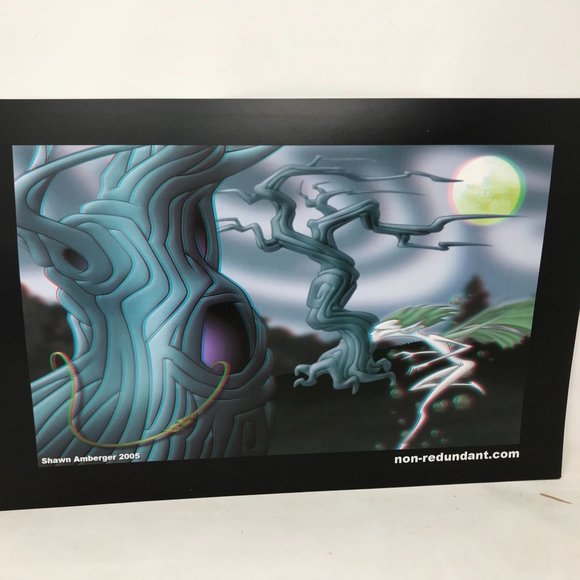 Digital Art - Sean Amberger - Set of 3 - 3-D Art Prints 18" x 12" w 3-D Glasses - Picture 3 of 16